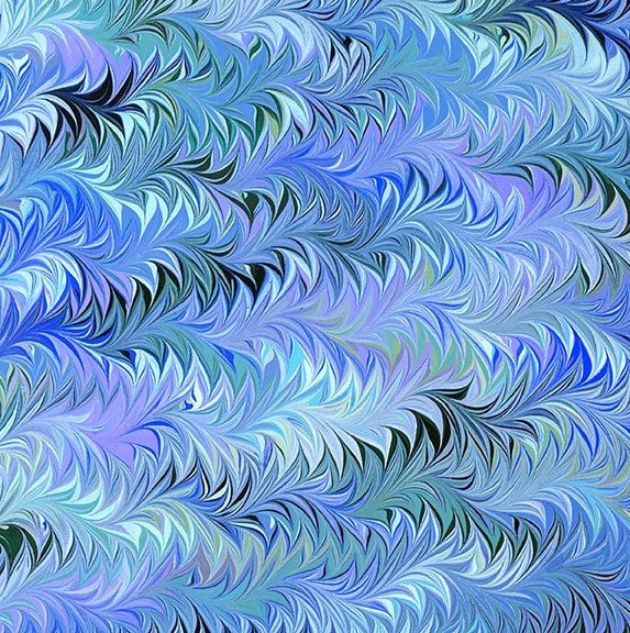 Shirting and quilting weight marbled cotton print