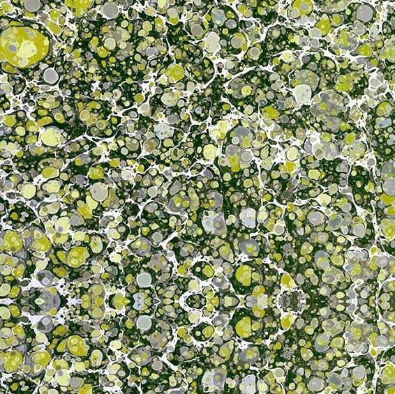 Shirting and quilting weight marbled cotton print