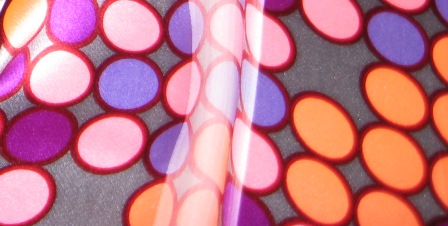 Optical dot silk, 0704b