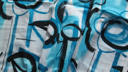 Printed cotton lawn