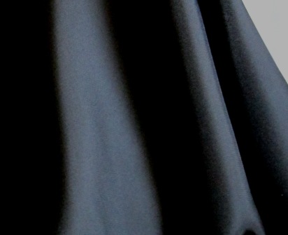Black acetate twill lining
